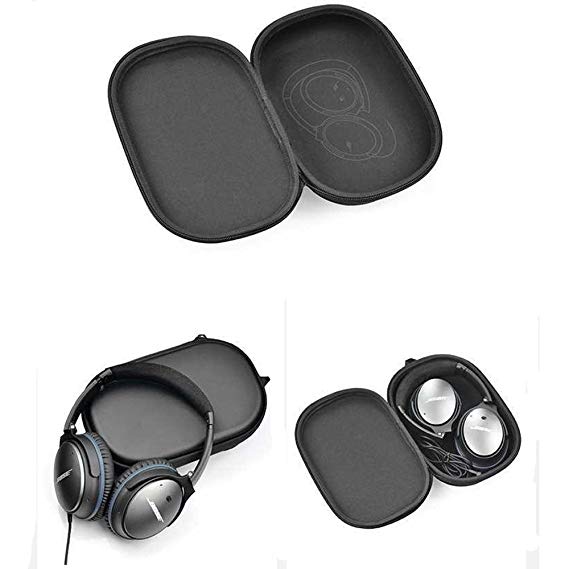 Headphone Case for Bose QC35, YouChangBest Protective Carrying Case Hard Travel Bag for Bose QuietComfort 35 (Series II) QuietComfort QC35, QC25, QC2, QC15 Wireless Bluetooth Noise Canceling Headphone