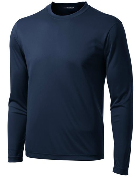 DRI-EQUIP Long Sleeve Moisture Wicking Athletic Shirts
