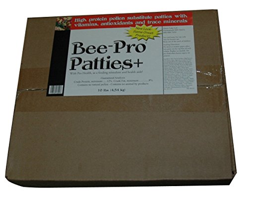 Mann Lake FD357 Bee Pro Patties with Pro Health, 10-Pound