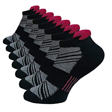 Running Low Cut Sock Cushioned No Show Sports Socks Athletic for Men and Women