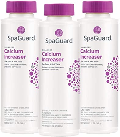 SpaGuard Spa Calcium Hardness Increaser (12 oz) (3 Pack)