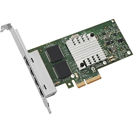 Intel Ethernet Server Adapter I340-T4 1Gbps RJ-45 Copper, PCI Express 2.0 x 4 Lane, OEM packaging