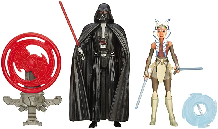 Star Wars Rebels 3.75-Inch Figure 2-Pack Space Mission Darth Vader and Ahsoka Tano