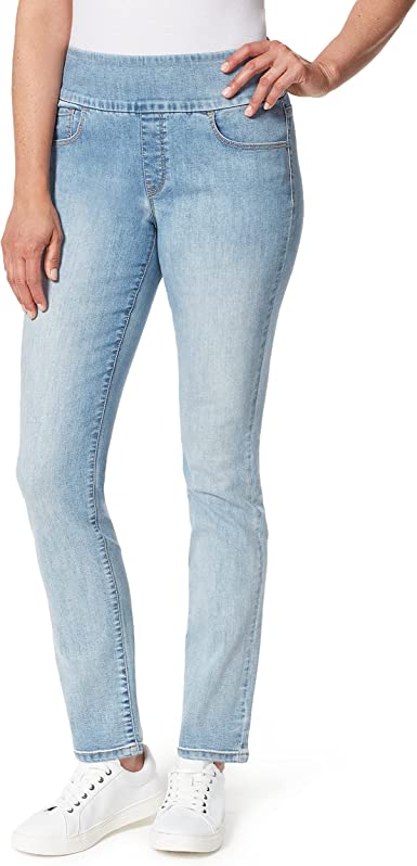 Gloria Vanderbilt Women's Amanda Pull on High Rise Jean