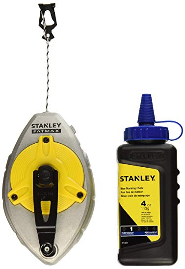 STANLEY Fatmax Xtreme 47-482L Chalk Box Kit with Blue Chalk