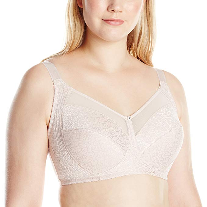 Just My Size Women's Comfort Shaping Plus Size Bra (1Q20)