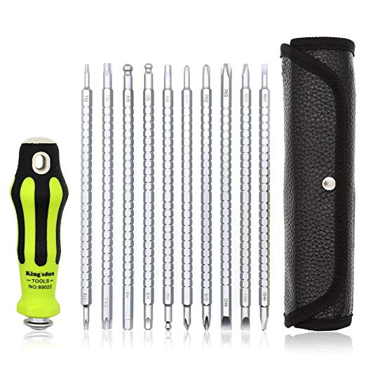 Kingsdun Hex/Allen Wrench Set,Hex Key 4,5,6 with Ball End & Large Handle include Torx Phillips Slotted Tripoint Screwdriver Bits Set for Hex Screws,Furniture,Bicycle and Other Household Use