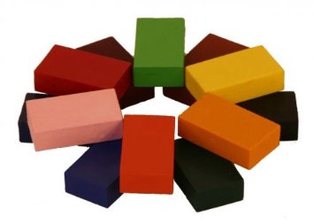 Stockmar Beeswax Crayons, Set of 12 Blocks in Carton
