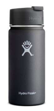 Hydro Flask Vacuum Insulated Stainless Steel Water Bottle Wide Mouth w Hydro Flip Cap