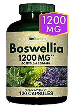Boswellia Herbal Extract Capsules 1200 mg | Boswellia Serrata | 120 Capsules)