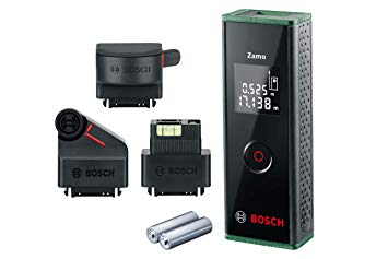 Bosch Home and Garden 0603672704 Laser Zamo Set (3rd Generation, Measurement Range: 0.15-20.00 m, Cardboard Box), 1.5 V