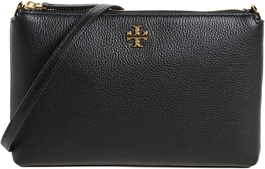 Tory Burch Women's Kira Pebbled Top Zip Crossbody