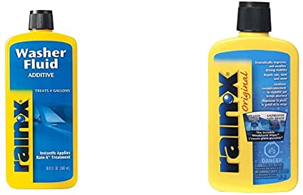 Rain-X White RX11806D Washer Fluid Additive-16.9 fl. oz, 500. ml   800002243 Yellow Windshield Treatment, 7. Fluid_Ounces