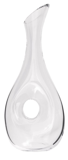 The Ibiza Crystal 48 fl. oz, 100% Lead-Free Crystal Carafe exclusively by AlCraft BPA Free