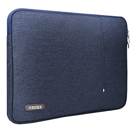 PUREBOX Laptop Sleeve Waterproof, Shockproof Case Bag Cover for 13-13.3 Inch MacBook Pro Retina / MacBook Air / 12.9 Inch iPad Pro, Black Blue