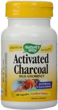 Natures Way Activated Charcoal 100 Capsules
