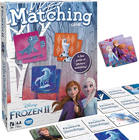 Wonder Forge Disney Frozen 2 Matching Game for Girls & Boys Age 3 to 5 - A Fun & Fast Frozen Memory Game (60001822)