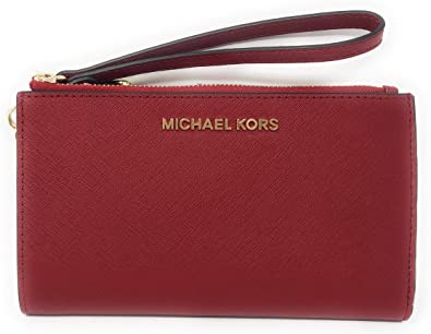 Michael Kors Women's Jet Set Travel Double Zip Wristlet