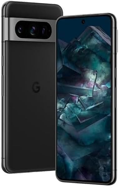 Google Pixel 8 Pro 5G (EU/UK Model) Dual SIM (Nano-SIM, eSIM) | 6.7-inch Android GSM Unlocked Smartphone - International Version (Obsidian, 256GB   12GB RAM)