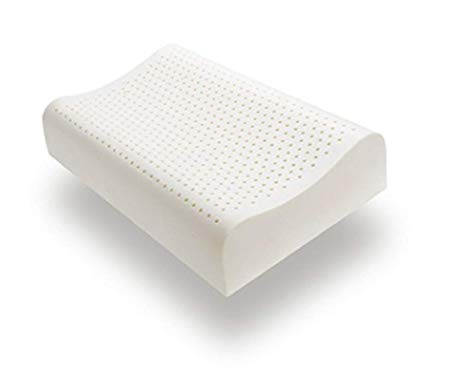 SLEEPSPA by Coir fit Dream Contour Talalay Latex Pillow White(60X40)