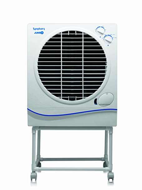 Symphony Jumbo 51-Litre Air Cooler (White)-For Large room