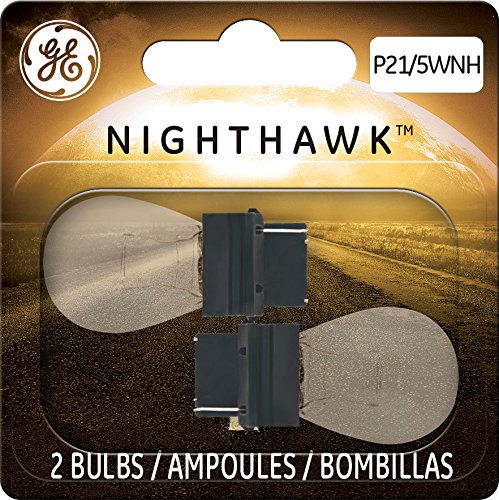 GE P21/5WNH/BP2 Nighthawk Automotive Replacement Bulbs, Pack of 2