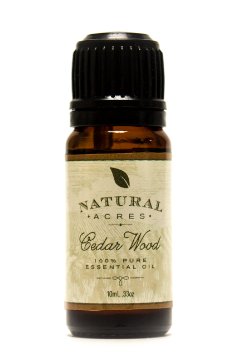 Cedarwood 100 Pure Essential Oil -10ml- By Natural Acres