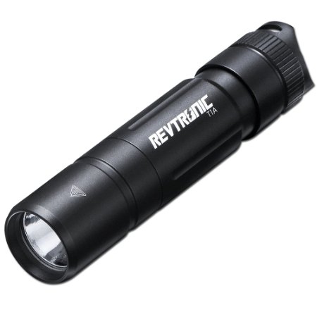 Revtronic T1A High Performance LED Flashlight - A Compact Durable Lightweight and Easy to Use Aluminum Flashlight - Bset for EDC Emergency Camping Hiking and Home Application
