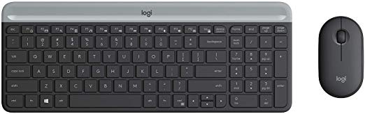 Logitech MK470 Slim Wireless Combo - Graphite