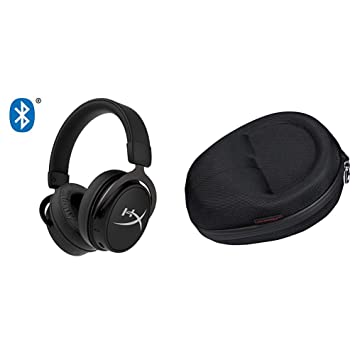 HyperX Cloud Mix Wired Gaming Headset   Bluetooth - Game and Go - Detachable Microphone - Signature HyperX Comfort - Black & Kingston Technology HXS-HSCC1 Official Cloud Carrying Case