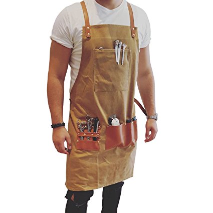 BARBER PRO Barber Apron (Desert Sand)