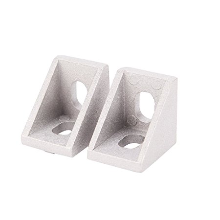 1720 2 Hole Inside Corner Bracket Gusset for 2020 Series Aluminum Extrusion Profile with Slot 6mm (50pcs)