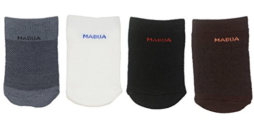 FLASH SALE! Mabua Anti-slip Breathable Half Socks, 4 Pairs