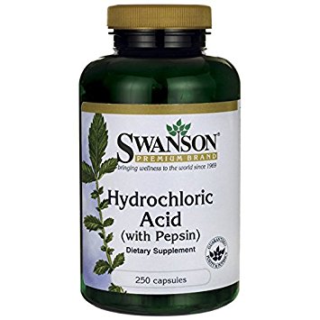 Hydrochloric Acid W/Pepsin 250 Caps