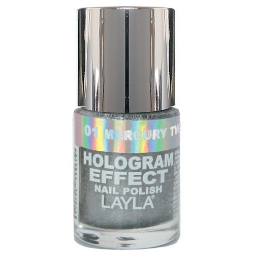 Layla Hologram Effect Nail Polish Mercury Twilight 19 Ounce