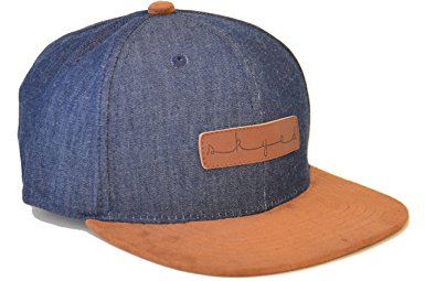 Skyed Apparel Snapback Hat Collection with Genuine Leather Strap (Multiple Colors)