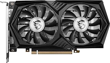 MSI Gaming RTX 3050 Gaming X 6G Graphics Card (NVIDIA RTX 3050, 96-Bit, Boost Clock: 1507 MHz, 6GB GDDR6 14 Gbps, HDMI/DP, Ampere Architecture)