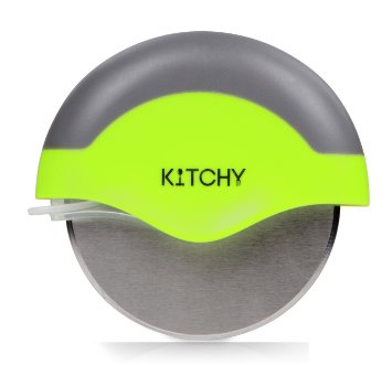 Kitchy Pizza Cutter Wheel, Stainless Steel