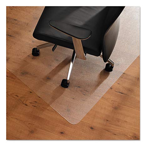 Cleartex Unomat Anti-Slip Chair Mat for Hard Floors & Flat Pile Carpets, 60 x 48 Inches (FR1215020ERA)