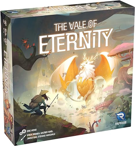 Renegade Game Studios: The Vale of Eternity - Drafting & Set Collection Card Game, Tame & Hunt Fantastical Monsters & Creatures, Ages 14 , 2-4 Players