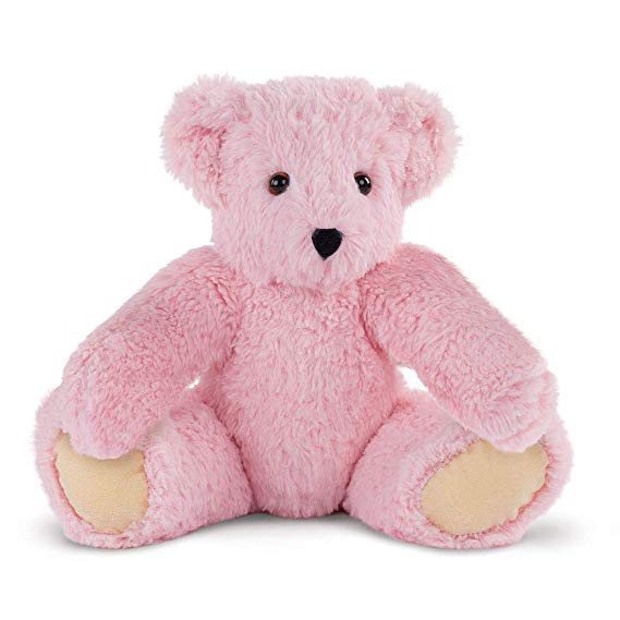 Vermont Teddy Bear Soft Cuddly Bear Stuffed Animals and Teddy, Pink, 15 inches (Amazon Exclusive)