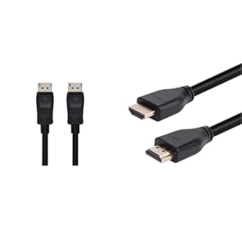 Monoprice 8K DisplayPort 2.0 Cable & 8K Certified Ultra High Speed HDMI 2.1 Cable