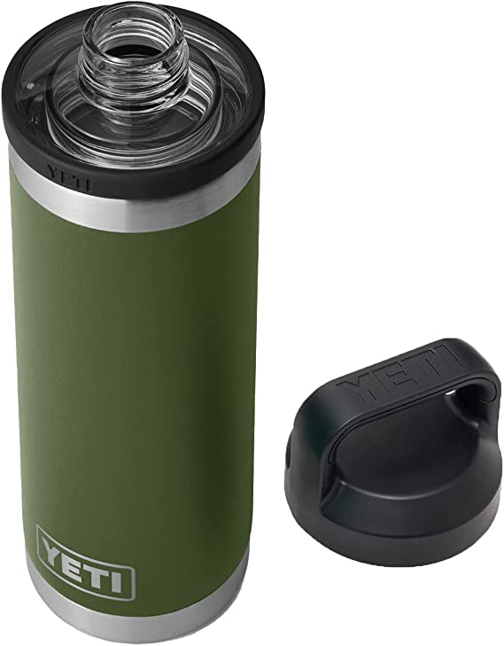 YETI Rambler 18 oz Vacuum Insulated Stainless Steel Bottle with Chug Cap