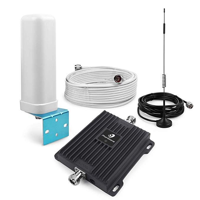 Cell Phone Signal Booster for Home/Office Use - 65dB 850MHz Band 5 Mobile Repeater with Omni Antenna - Boost Voice and 3G Data