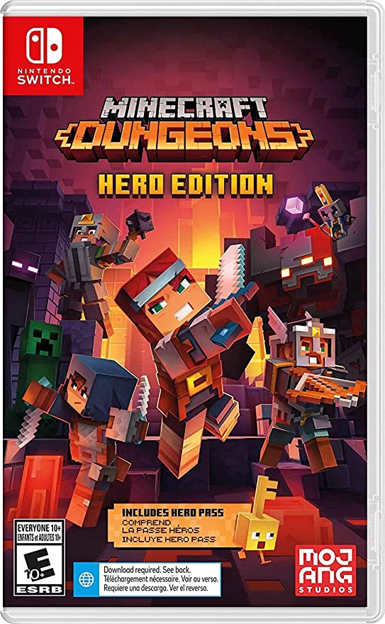 Minecraft Dungeons Hero Edition - Nintendo Switch Games and Software