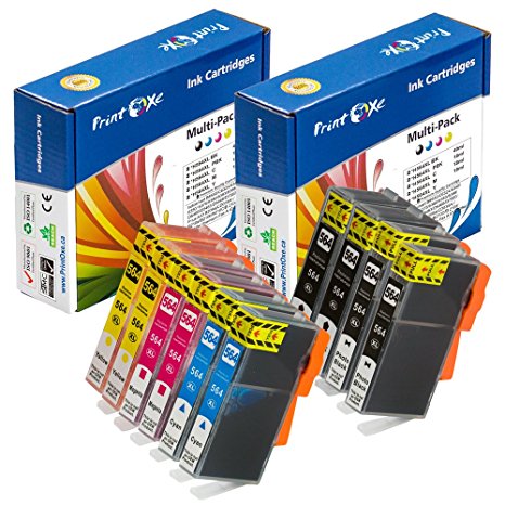 PrintOxe™ Compatible 564XL Two Sets of Ink Cartridges (10 Ink Cartridges) ; 2 Large Black (564XLPK-CN684WN), 2 Photo Black (564XLPBK), 2 Magenta (564XLM), 2 Cyan (564XLC), and 2 Yellow (564XLY). Exclusively sold by PanContinent