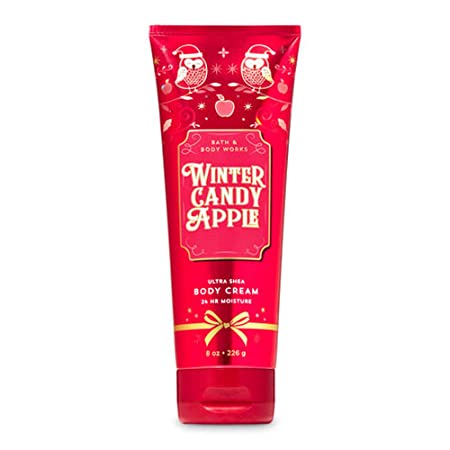 Bath & Body Works Winter Candy Apple Ultra Shea Body Cream 24 hr Moisture 2019 Holiday Edition 8 oz / 226 g