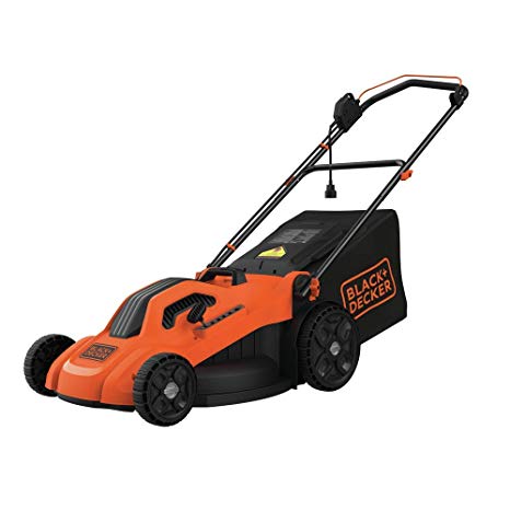 BLACK DECKER BEMW213 20" Electric Lawn Mower, 13-Amp, Orange