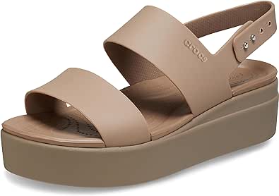 Crocs womens Crocs Women's Brooklyn Low Wedges Wedge Sandal