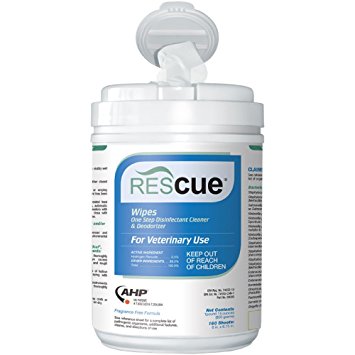 Rescue Disinfectant Wipes - 160 count